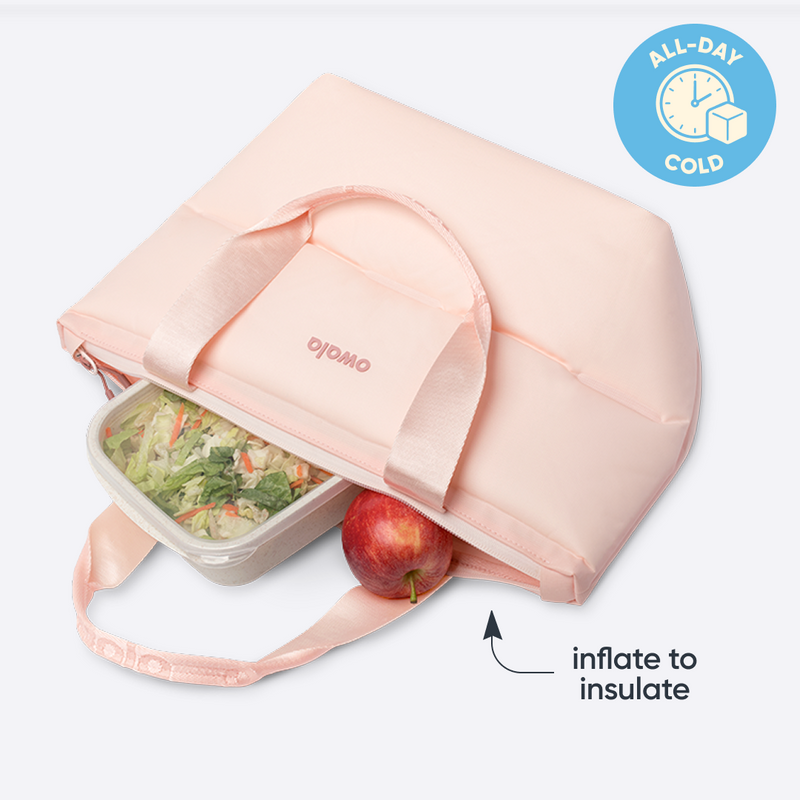 The Puffer Mini Insulated Tote - Polyester / Cloud Kiss