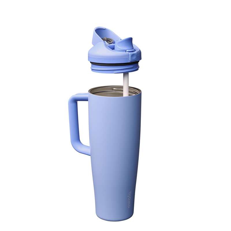 FreeSip® Tumbler - 40oz / Out of the Blue / Stainless Steel