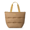 The Puffer Insulated Tote - Polyester / Sahara