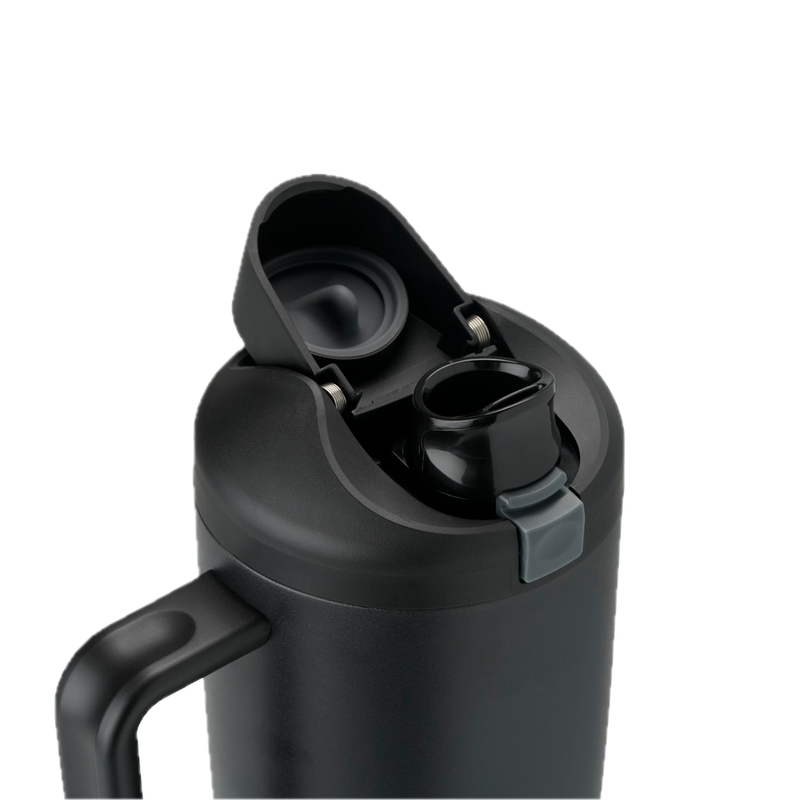 FreeSip® Tumbler - 40oz / Very Very Dark / Stainless Steel