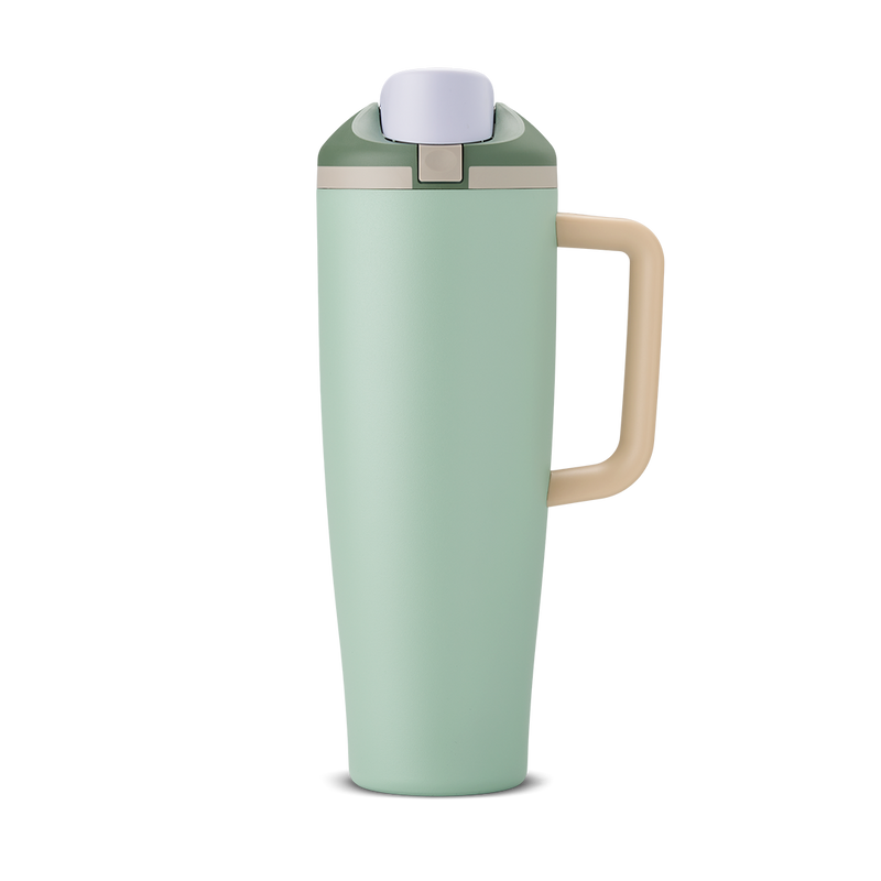 FreeSip® Tumbler - 40oz / Eucalyptus / Stainless Steel