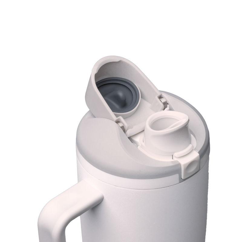 FreeSip® Tumbler - 40oz / Shy Marshmallow / Stainless Steel