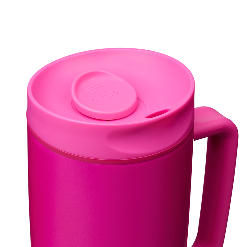 SmoothSip® Slider with Handle - Read My Lips / 24oz / Stainless Steel