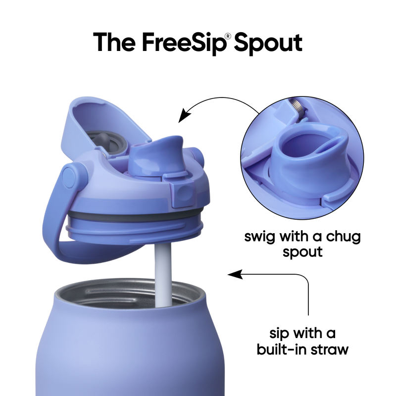 FreeSip® Sway - 64oz / Out of the Blue / Stainless steel