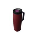 SmoothSip® Slider with Handle - Burgundy Bay / 24oz / Stainless Steel