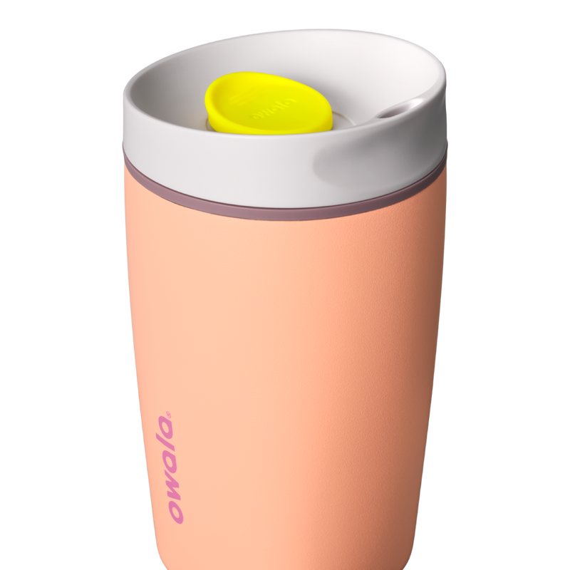 SmoothSip® Slider - Peachy Keen / 12oz / Stainless Steel