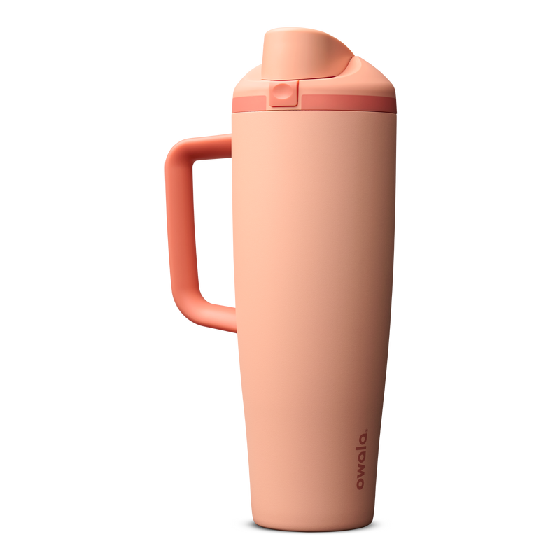 FreeSip® Tumbler - 40oz / Peach of Mind / Stainless Steel