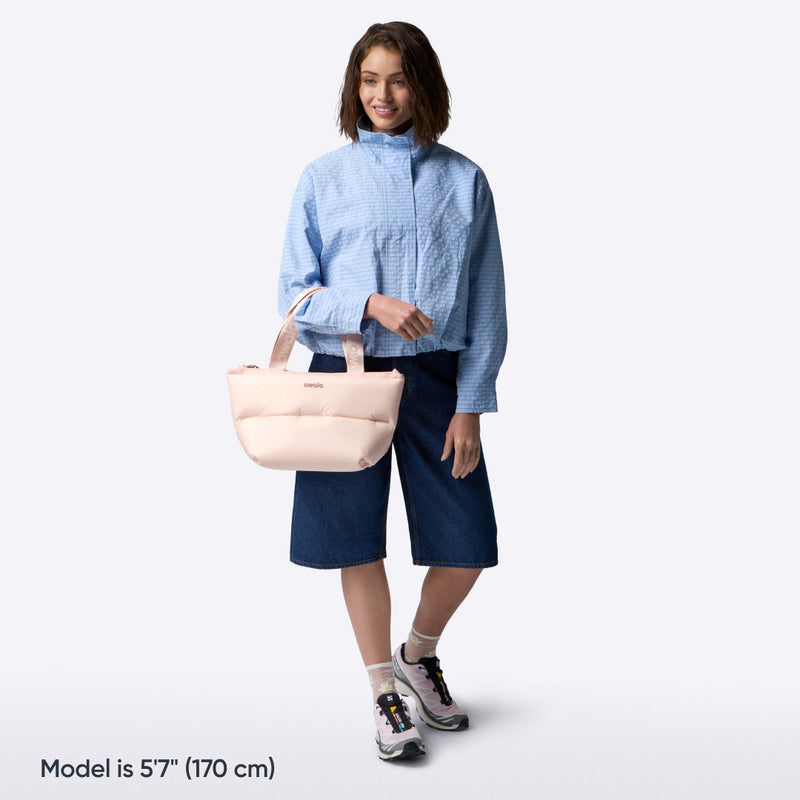 The Puffer Mini Insulated Tote - Polyester / Cloud Kiss