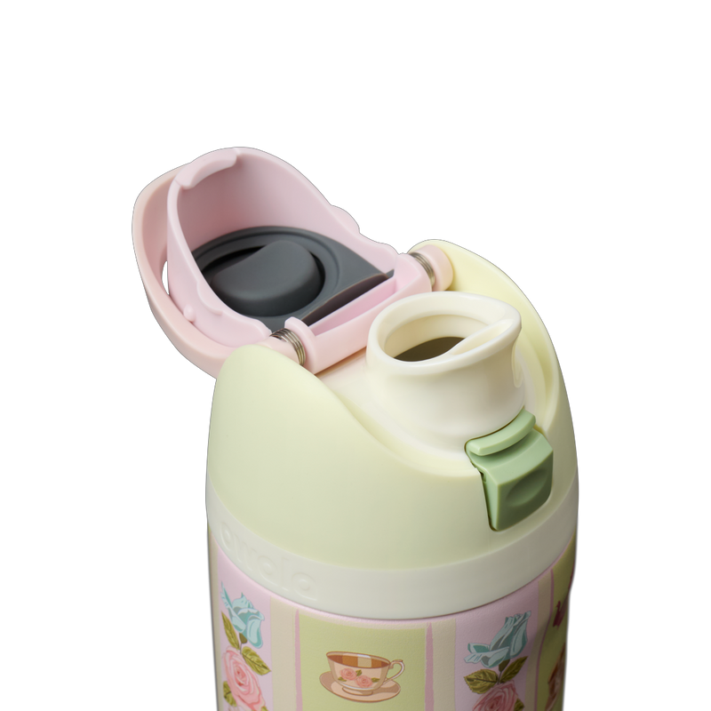 Kids' FreeSip® - 16oz / Stainless Steel / Pretty Polite