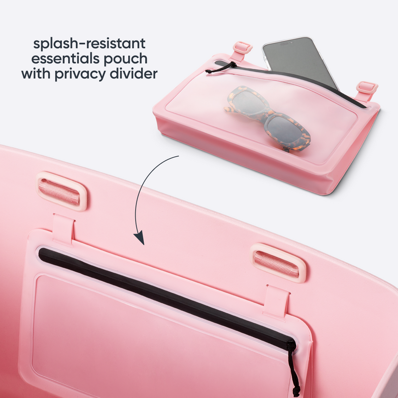 The Sun-Day Collapsible Tote - Rosy Rays / Collapsible