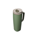 SmoothSip® Slider with Handle - Green House / 24oz / Ceramic