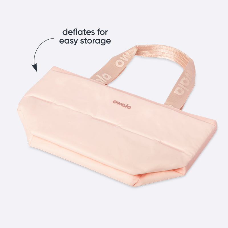 The Puffer Mini Insulated Tote - Polyester / Cloud Kiss