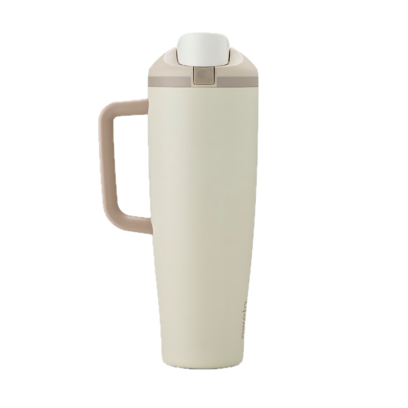 FreeSip® Tumbler - 40oz / Lightly Toasted / Stainless Steel