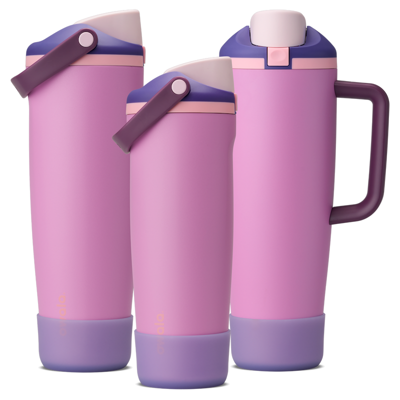Bottle Boot - FreeSip® Tumbler / FreeSip® Sway / 30oz / 40oz / Translucent Purple