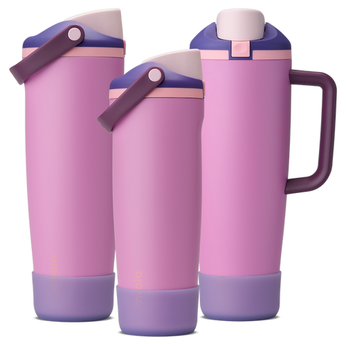 Bottle Boot - FreeSip® Tumbler / FreeSip® Sway / 30oz / 40oz / Translucent Purple