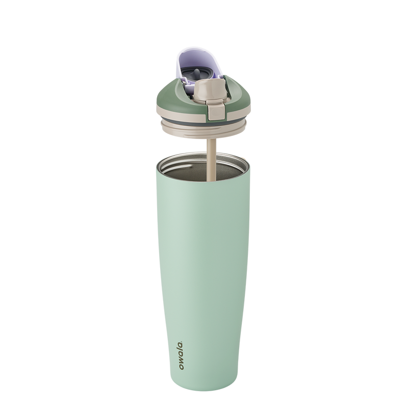 FreeSip® Tumbler - 40oz / Eucalyptus / Stainless Steel