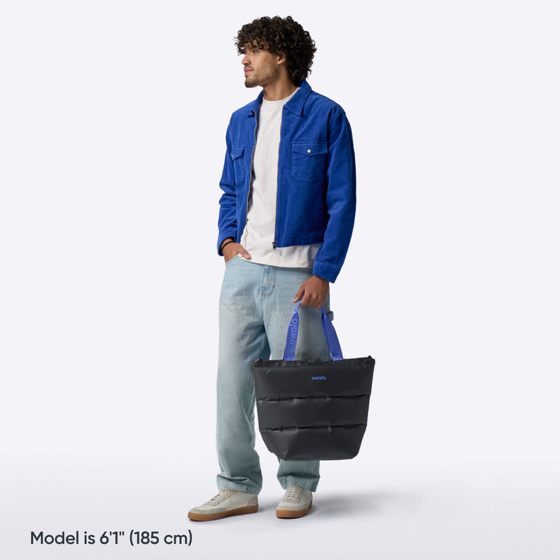 The Puffer Insulated Tote - Polyester / After Hours