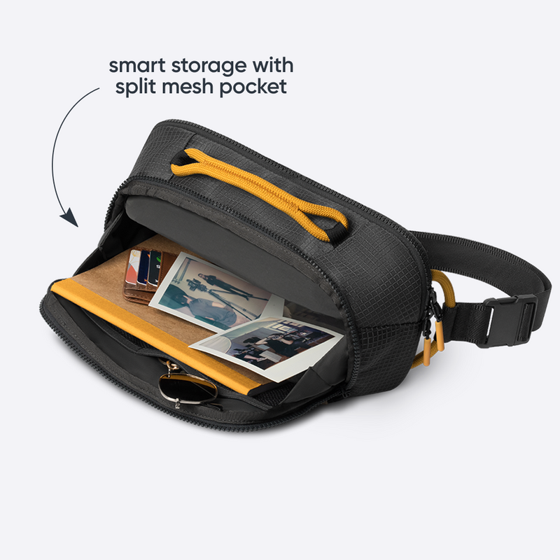 The All-Day Crossbody - Ripstop / Midnight Snack