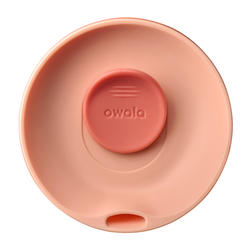 SmoothSip® Slider - Peach of Mind / 12oz / Stainless Steel