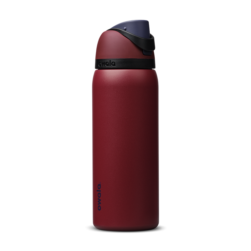 FreeSip® - Burgundy Bay / Stainless Steel / 32oz