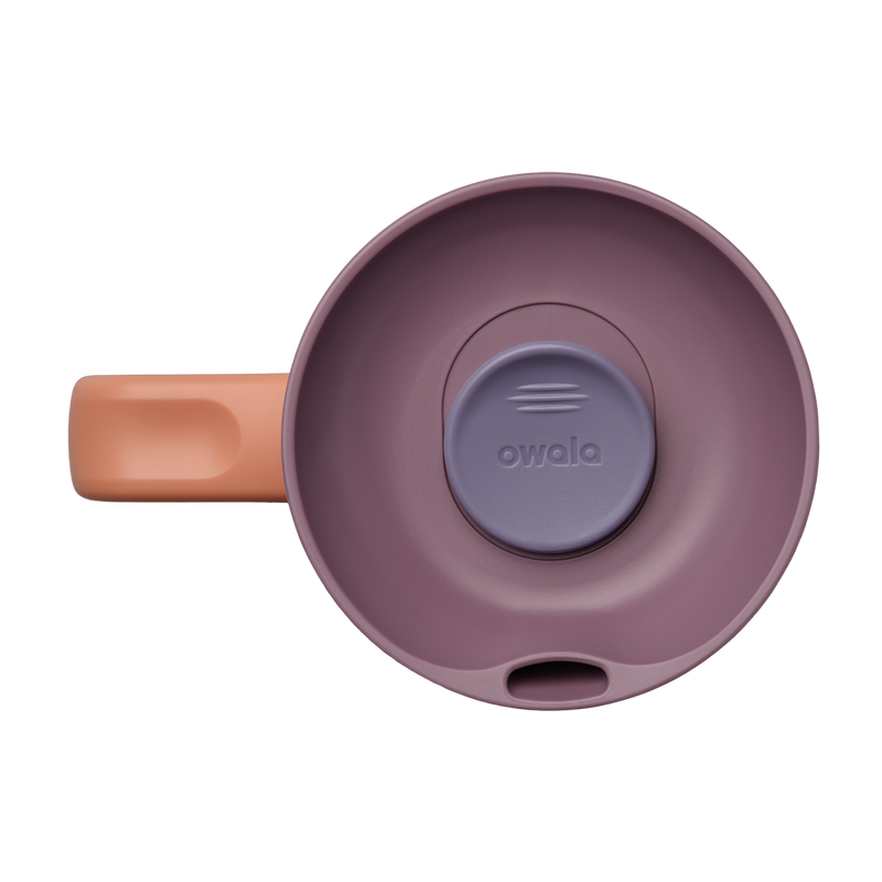 SmoothSip® Slider with Handle - Terracotta Sunset / 12oz / Stainless Steel
