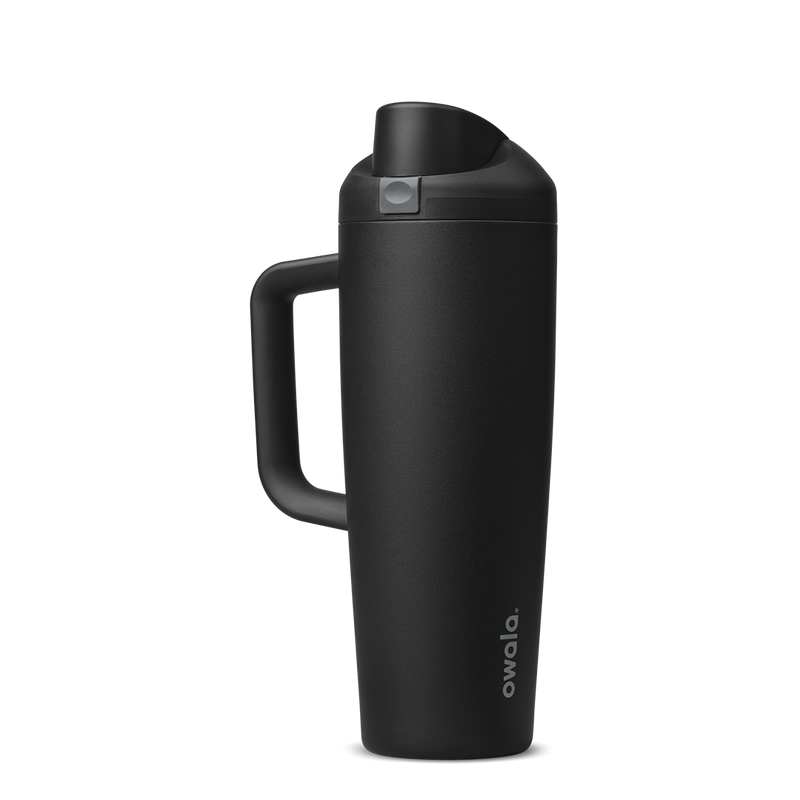 FreeSip® Tumbler - 30oz / Very Very Dark / Stainless Steel