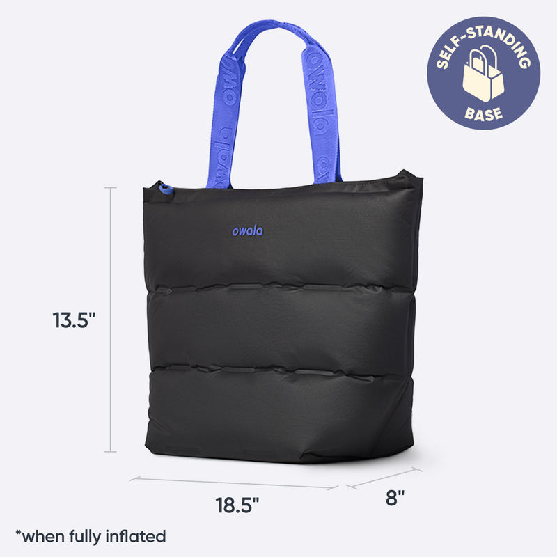 The Puffer Insulated Tote - Polyester / After Hours