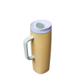 SmoothSip® Slider with Handle - Beachfront / 24oz / Stainless Steel
