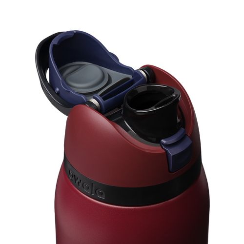 FreeSip® - Burgundy Bay / Stainless Steel / 40oz