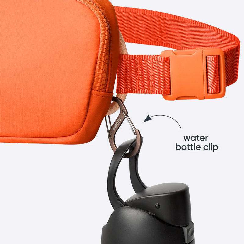 The Daily Crossbody - Smooth Weave / Hot Stuff