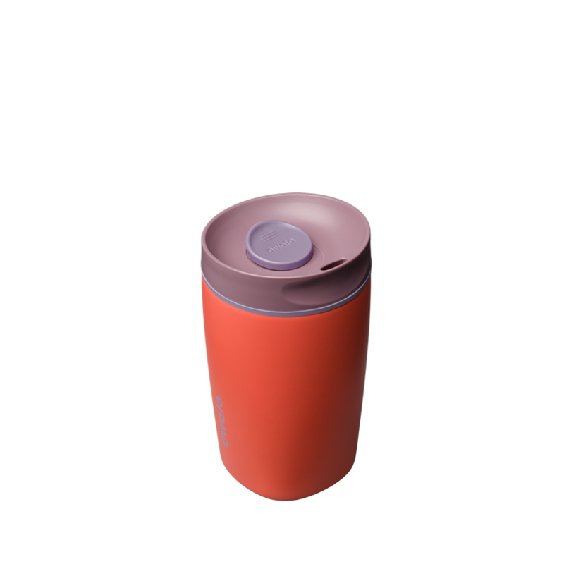 SmoothSip® Slider - Terracotta Sunset / 12oz / Stainless Steel