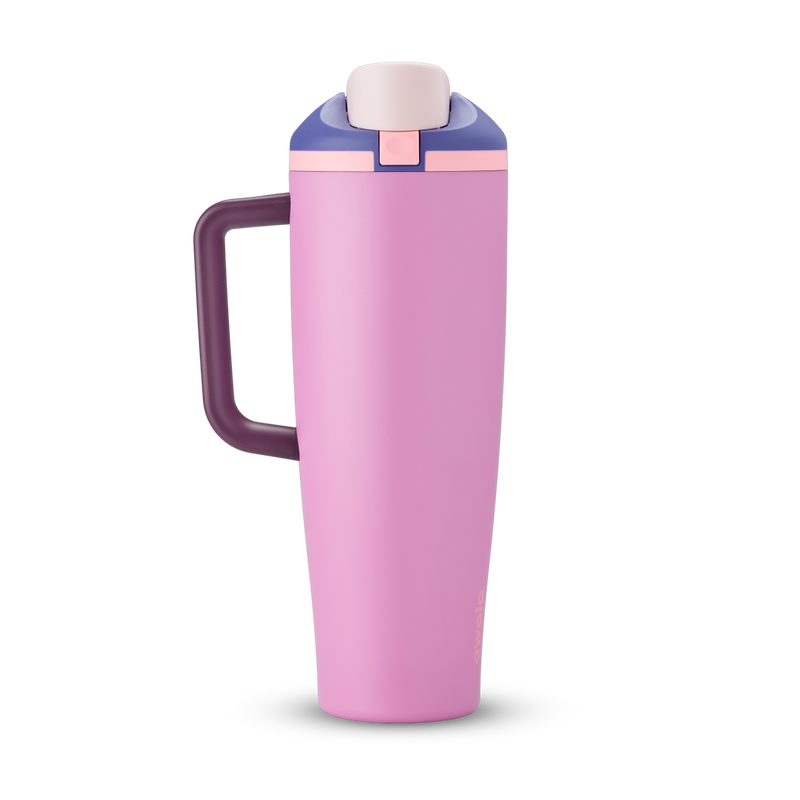 FreeSip® Tumbler - 40oz / Pretty in Purple / Stainless Steel