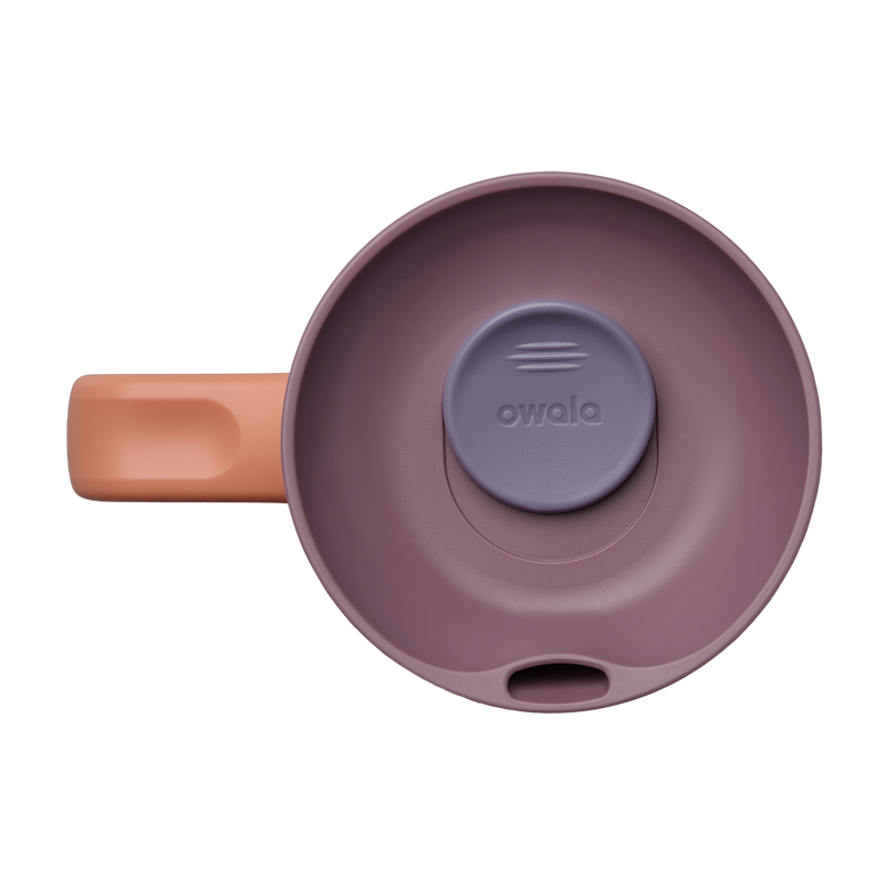 SmoothSip® Slider with Handle - Terracotta Sunset / 24oz / Stainless Steel