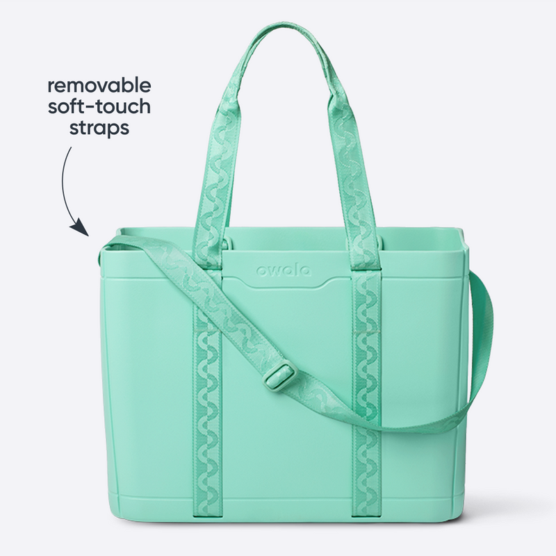 The Sun-Day Collapsible Tote - Malibu Mist / Collapsible