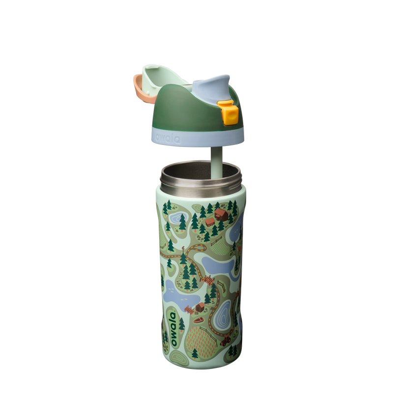 Kids' FreeSip® - 16oz / Stainless Steel / Trail On