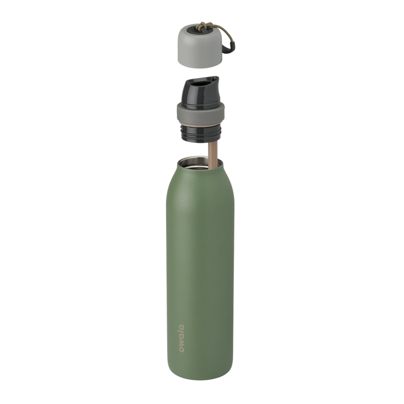 FreeSip® Twist - Green House / 24oz / Stainless Steel