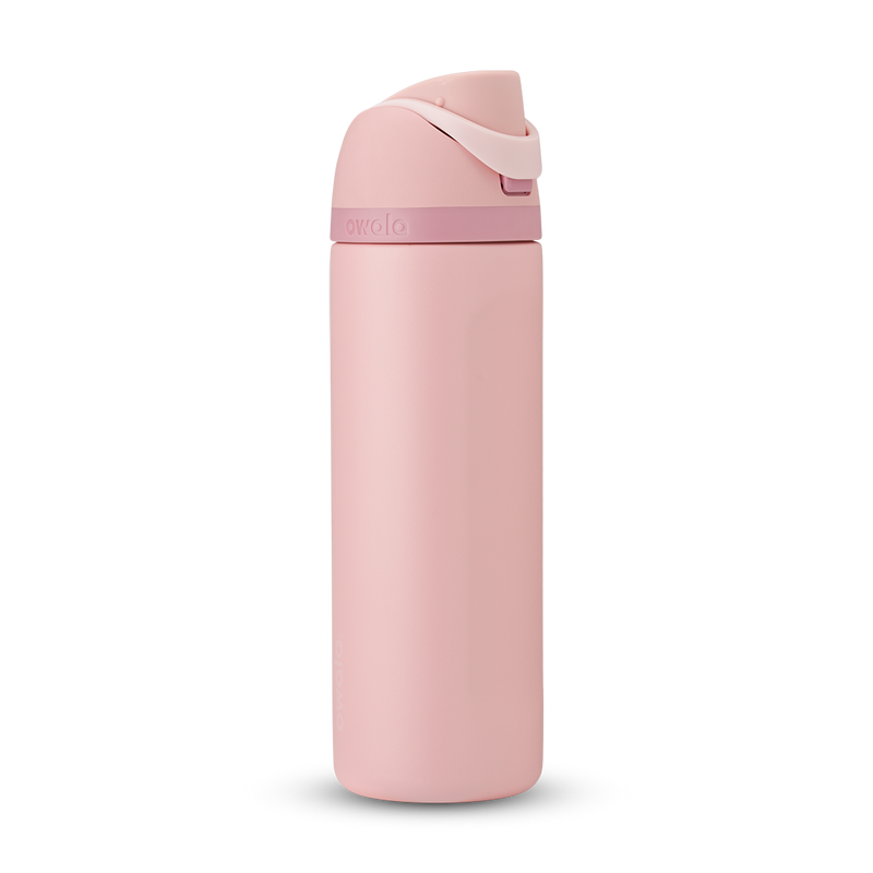 FreeSip® - Rose Quartz / Stainless Steel / 24oz