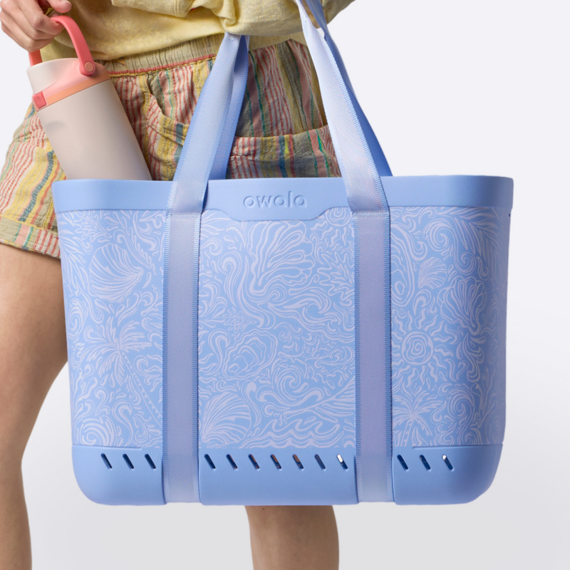 The Sun-Day Tote - Coastal Queen / Non-Collapsible