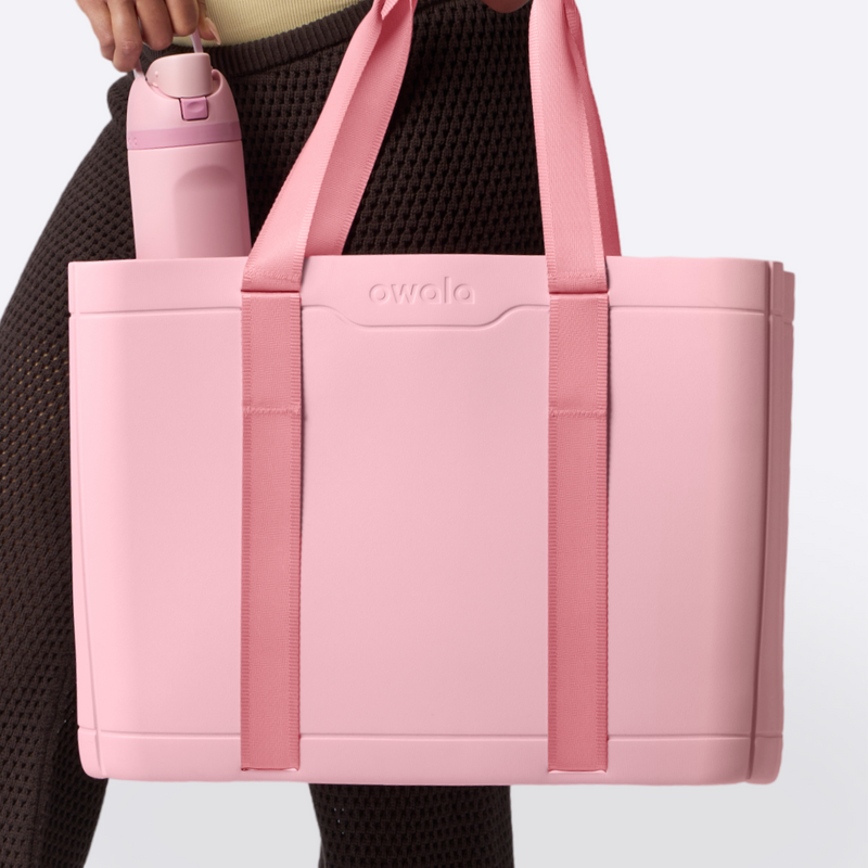 The Sun-Day Collapsible Tote - Rosy Rays / Collapsible