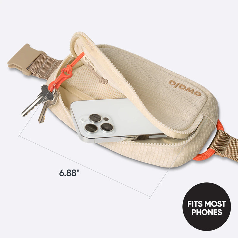 The Daily Crossbody - Ripstop / Oat Latte