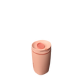 SmoothSip® Slider - Peach of Mind / 12oz / Stainless Steel
