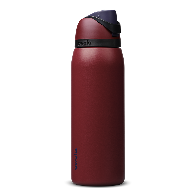 FreeSip® - Burgundy Bay / Stainless Steel / 40oz