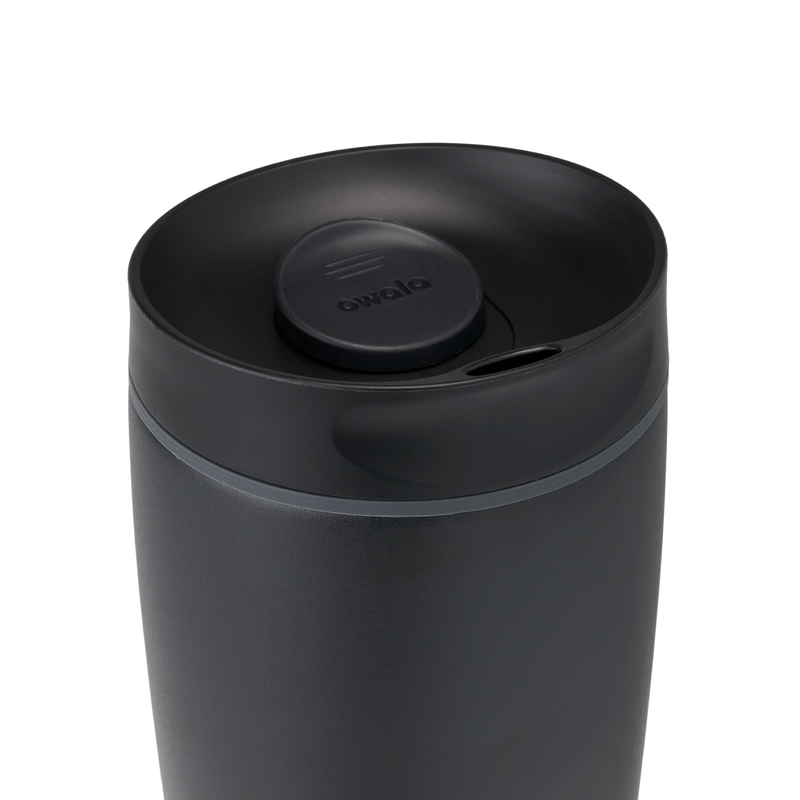 SmoothSip® Slider - Very, Very Dark / 12oz / Stainless Steel