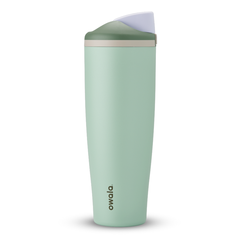 FreeSip® Tumbler - 40oz / Eucalyptus / Stainless Steel