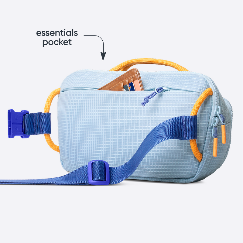 The All-Day Crossbody - Ripstop / Rest Azured