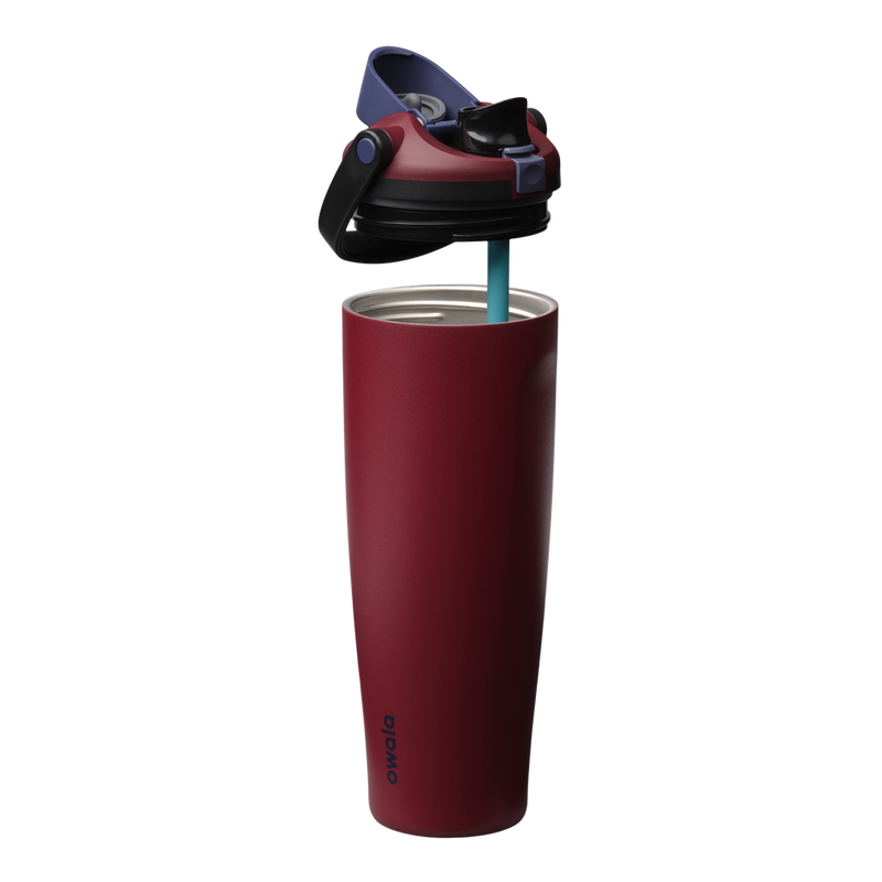 FreeSip® Sway - 40oz / Burgundy Bay / Stainless steel