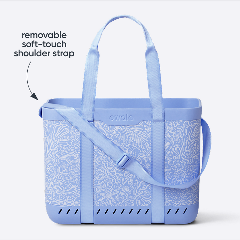 The Sun-Day Tote - Coastal Queen / Non-Collapsible