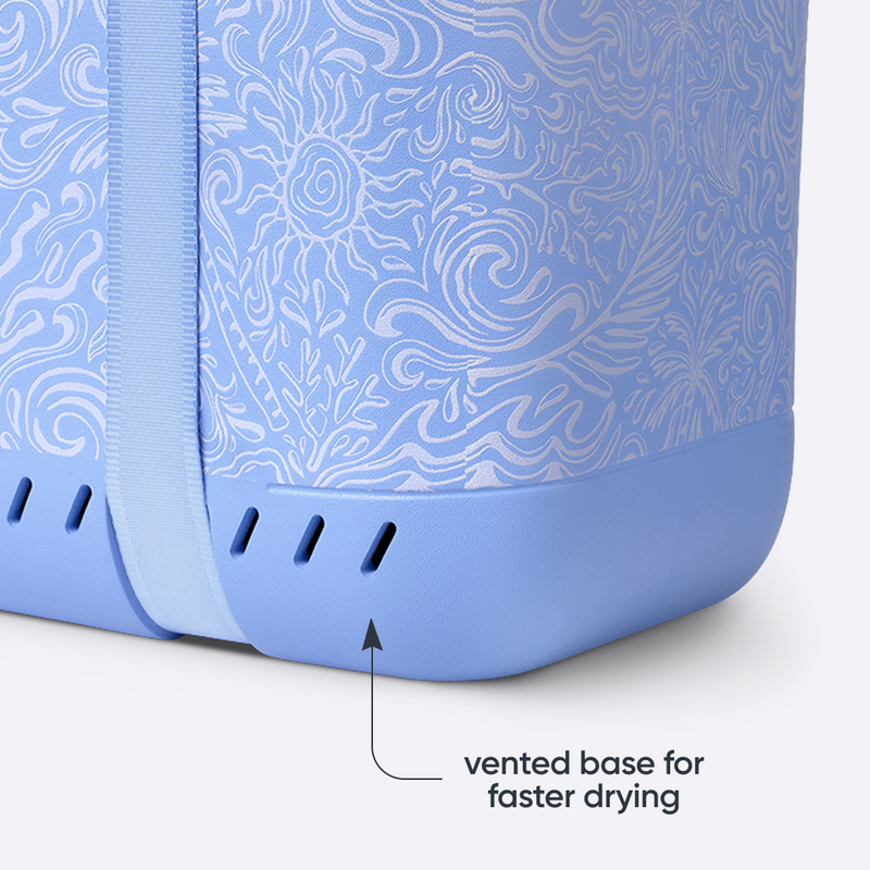 The Sun-Day Tote - Coastal Queen / Non-Collapsible