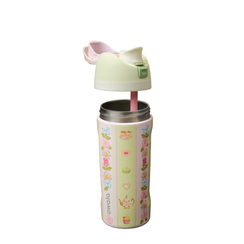 Kids' FreeSip® - 16oz / Stainless Steel / Pretty Polite