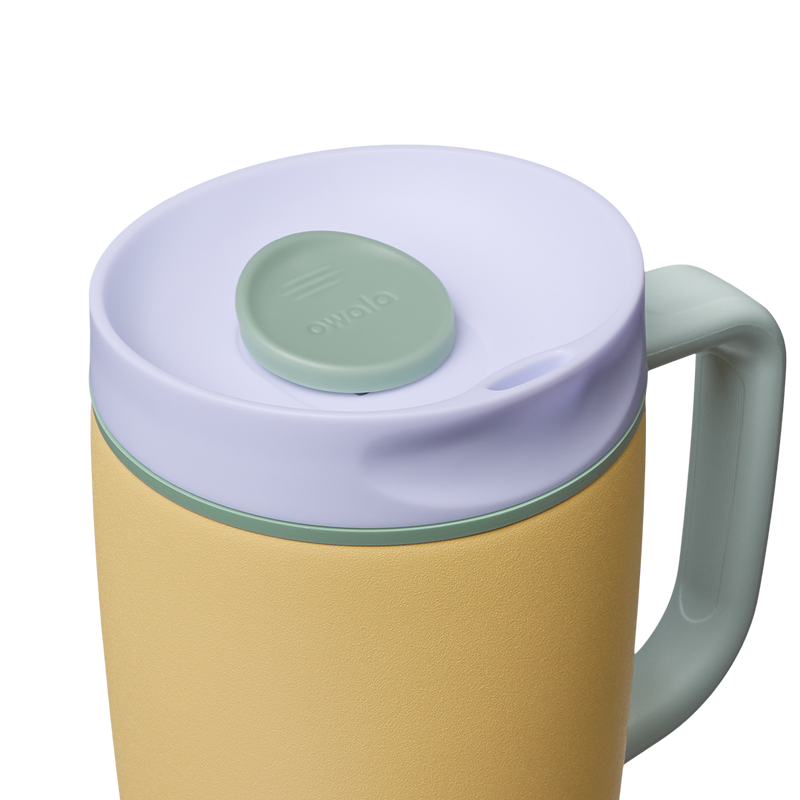 SmoothSip® Slider with Handle - Beachfront / 24oz / Stainless Steel